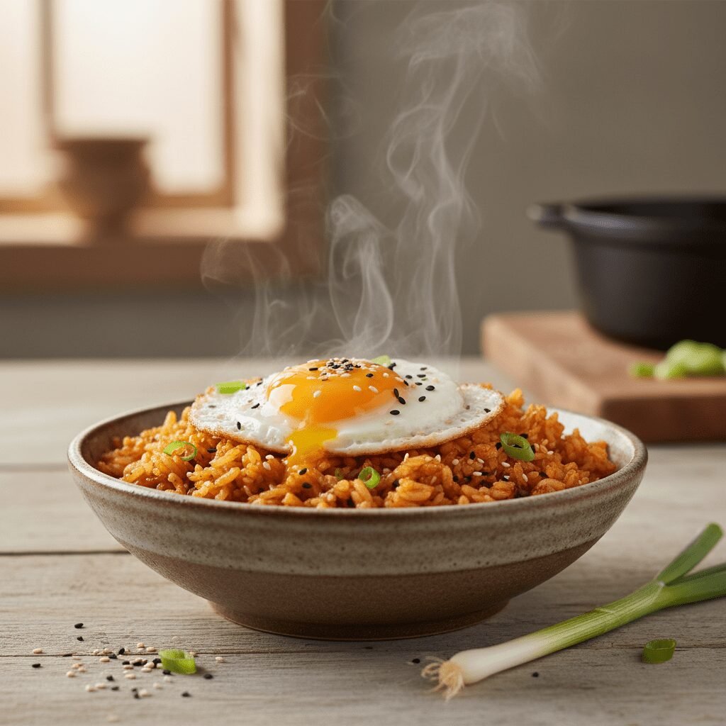 15 Minute Kimchi Fried Rice: The Ultimate Leftover Rice Transformation