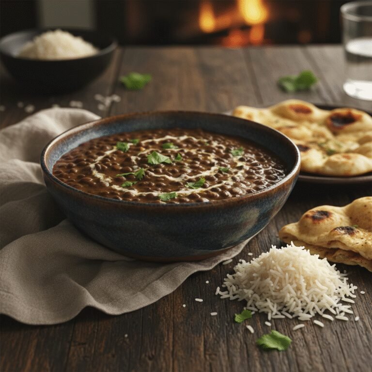 Creamy Black Lentils: The 'Butter Chicken' of the Vegetarian World