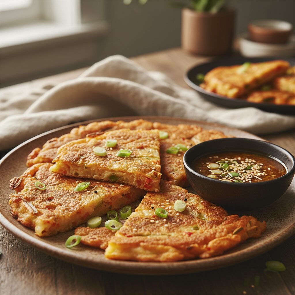 Crispy Korean Kimchi Pancakes: The Ultimate 10-Minute Snack