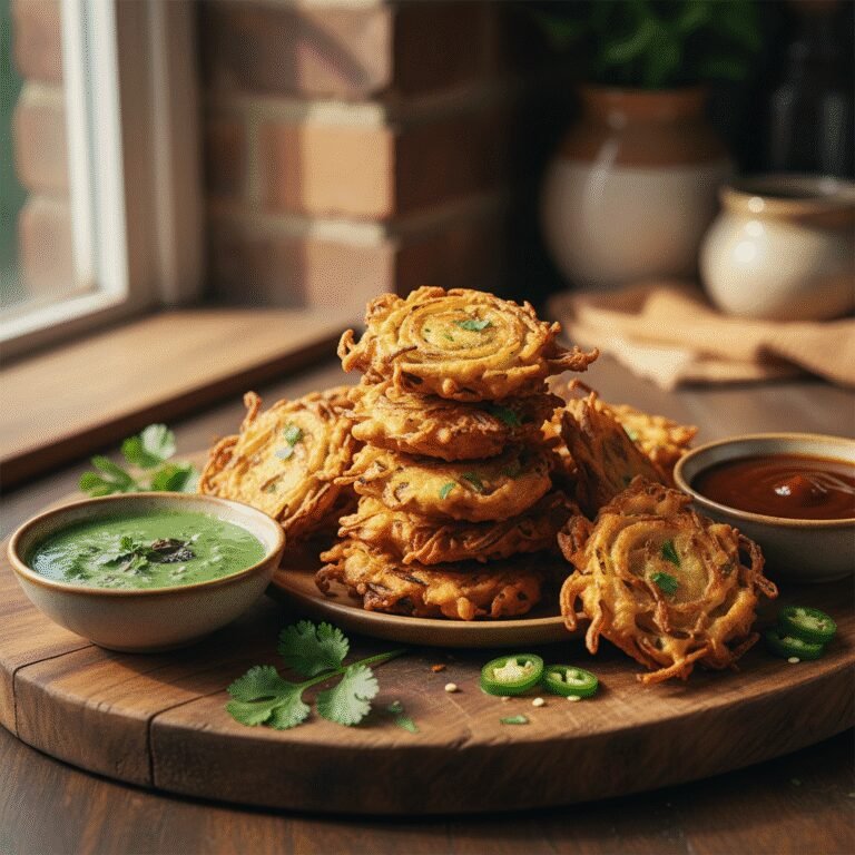 Crispy Onion Pakoras: The Addictive Fried Snack Made With Chickpea Flour