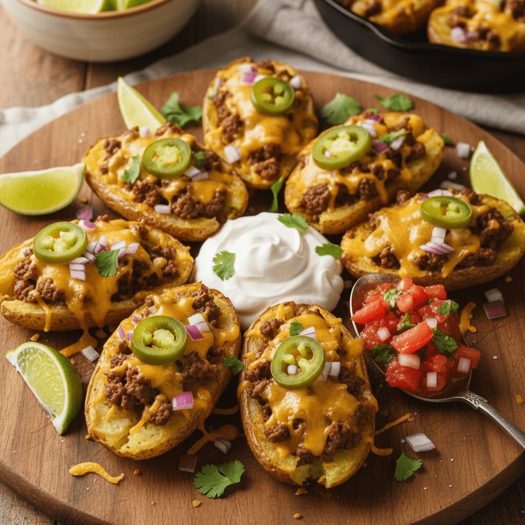 Crispy Potato Skin Nachos: The 'Trash' You Should Be Eating