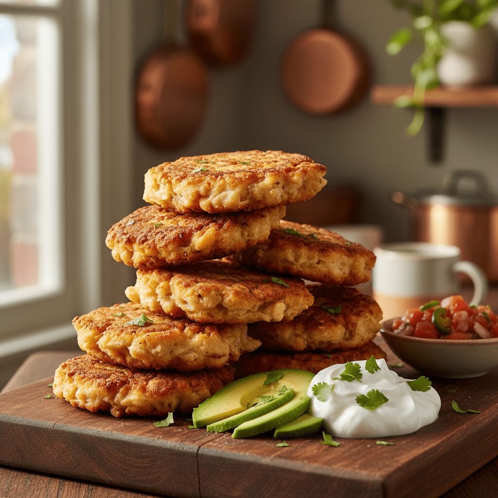 Fluffy Fried Bean Cakes: The High-Protein Breakfast You're Missing