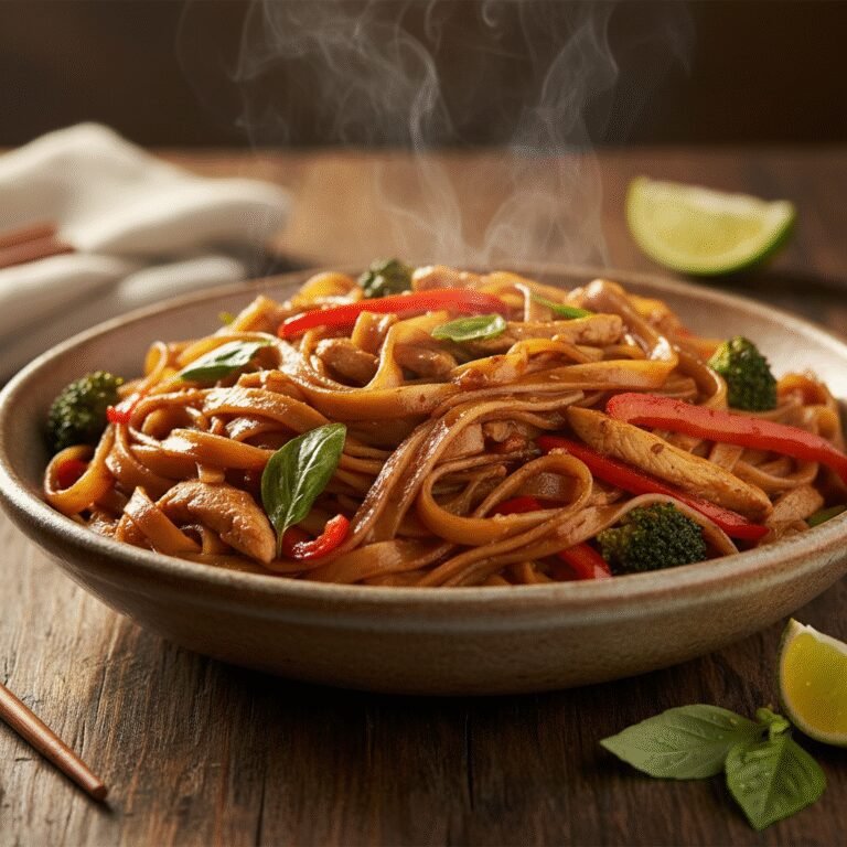 Forget Pad Thai: Spicy Drunken Noodles Are Your New 20-Minute Obsession