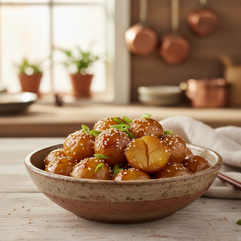 Gamja Jorim: The Sticky Soy Potato Side Dish You Can't Stop Eating