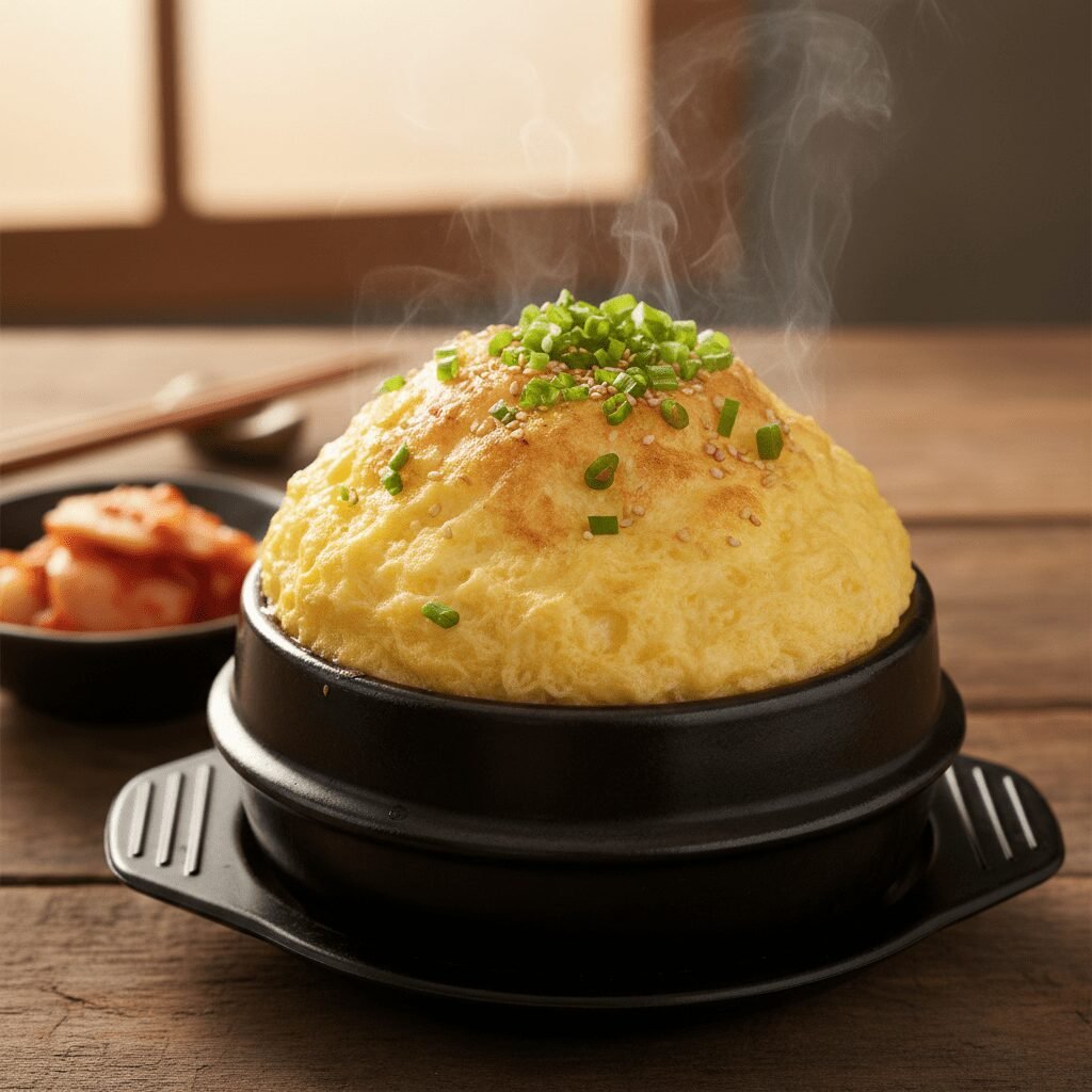 How to Make Giant Fluffy Korean Steamed Eggs for Under $1