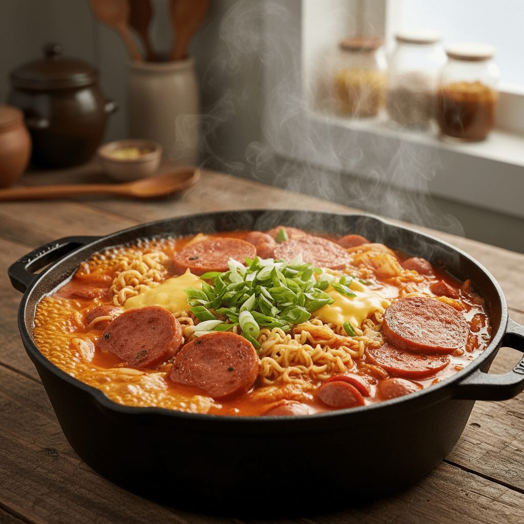 Korean Budae Jjigae: The Viral Army Stew Made Entirely From Canned Goods