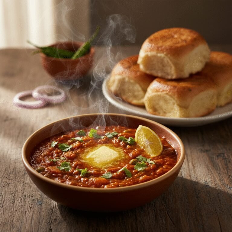 Mumbai Street Food at Home: Buttery Pav Bhaji Veggie Mash