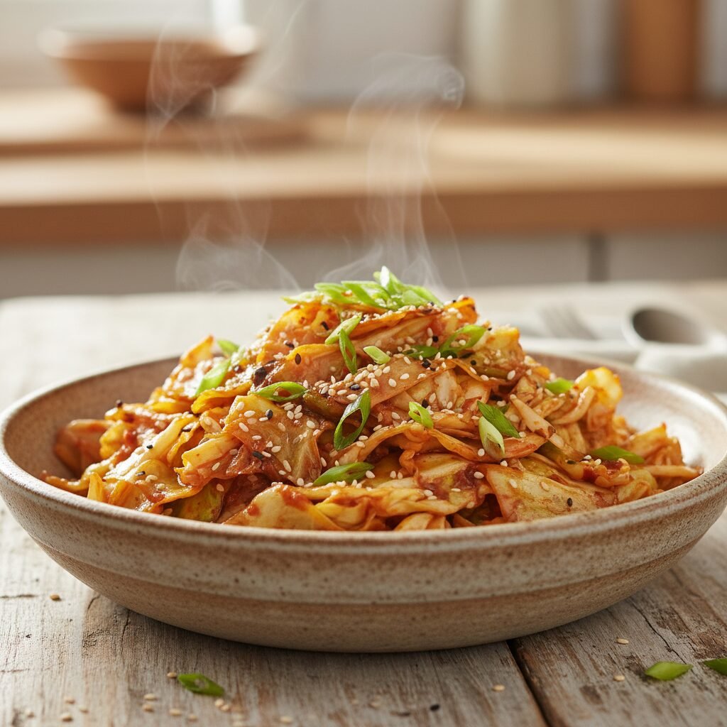 Spicy Stir-Fried Cabbage That Will Make You Love Veggies