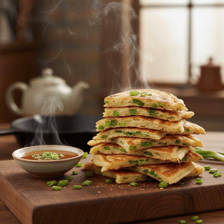 Stop Buying Bread: Make Crispy Scallion Pancakes With Just Flour And Water