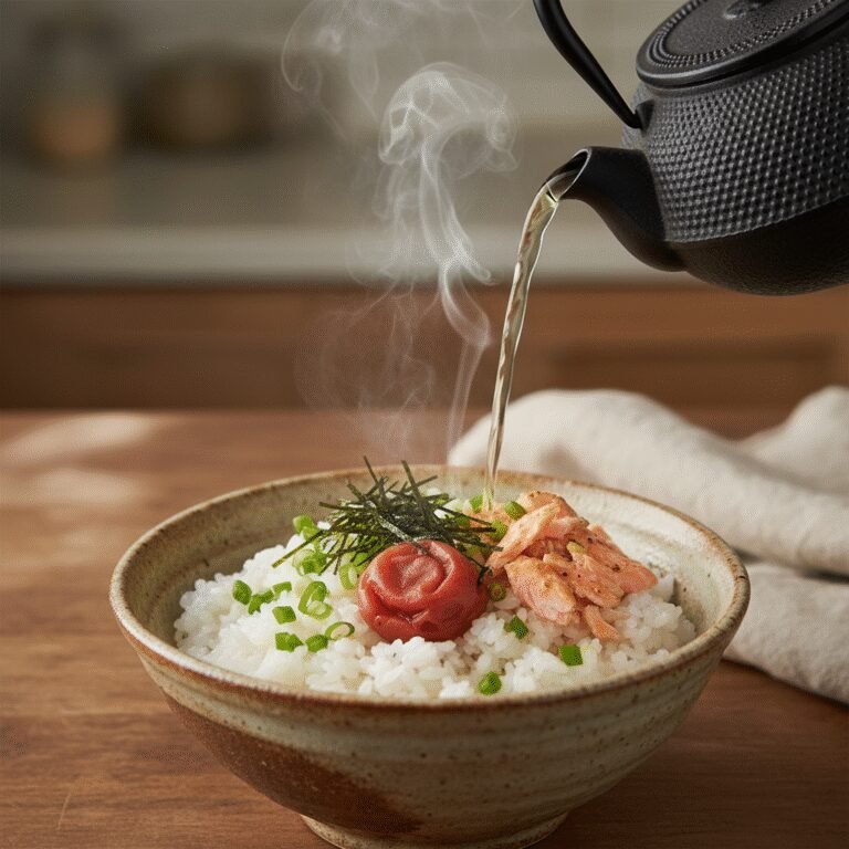 Tea Over Rice: The 5-Minute Japanese 'Healing Meal' for Leftovers