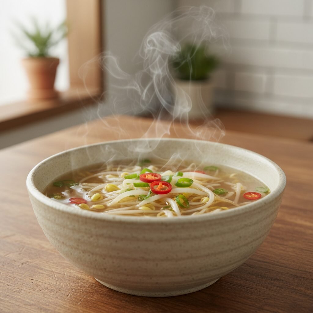 The $2 Hangover Cure: Refreshing Korean Bean Sprout Soup