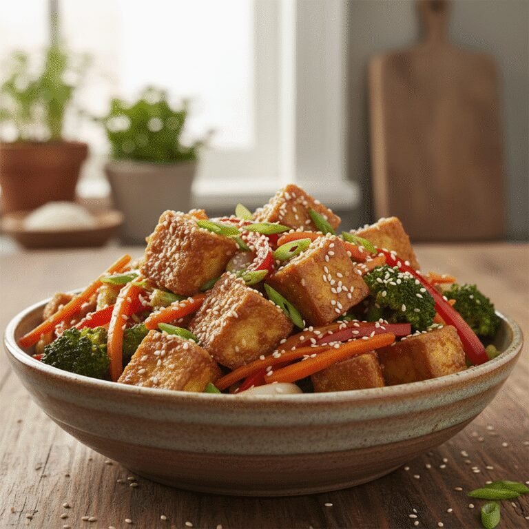 The Secret To Crispy Tofu Stir Fry That Even Meat Lovers Will Devour