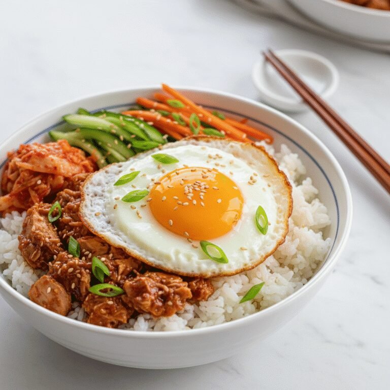 Turn a Can of Tuna Into A Gourmet Korean Rice Bowl