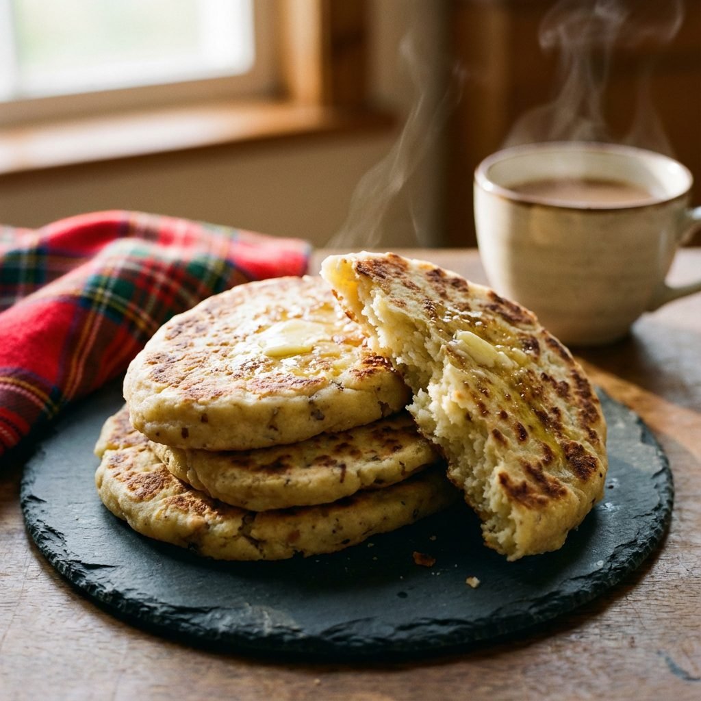 3-Ingredient Scottish Tattie Scones (Use Up Leftover Potatoes)