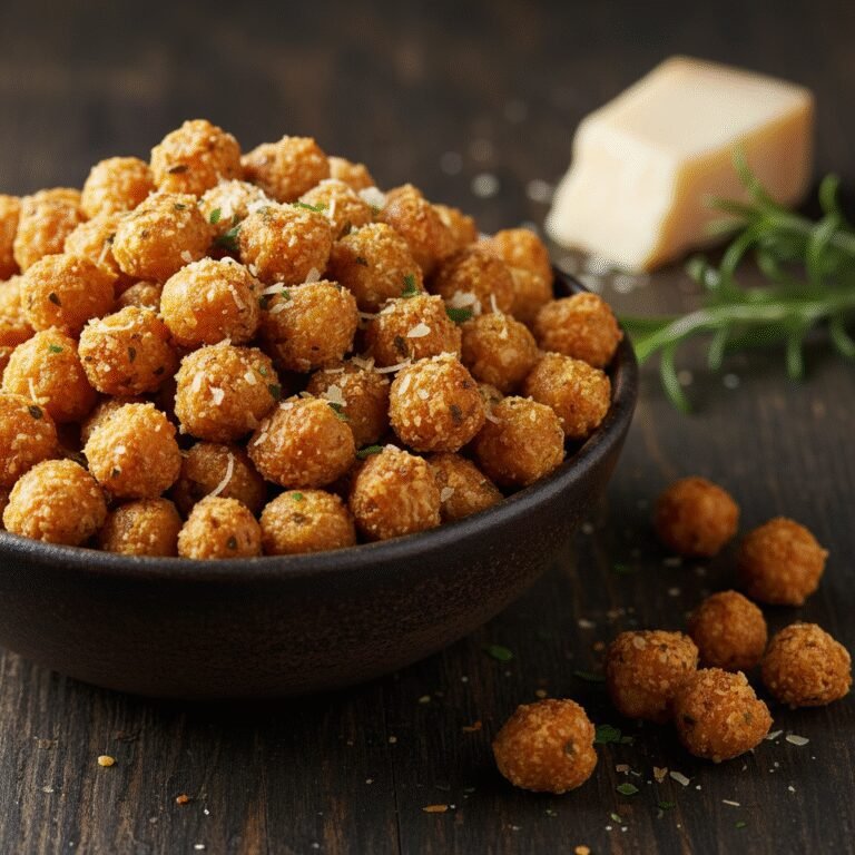 Addictive Crispy Parmesan Roasted Chickpeas (Better Than Chips)