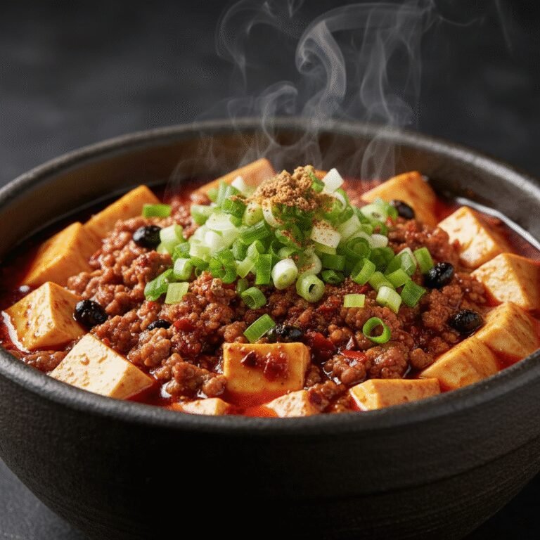 Authentic Mapo Tofu: A 20-Minute Spicy Umami Bomb