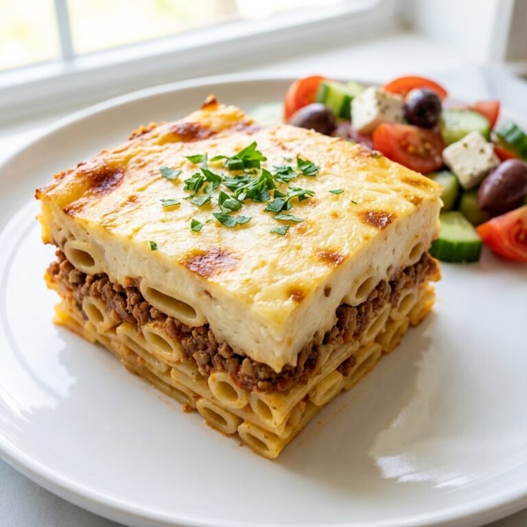 Authentic Pastitsio: The Creamy Greek Lasagna You Will Crave