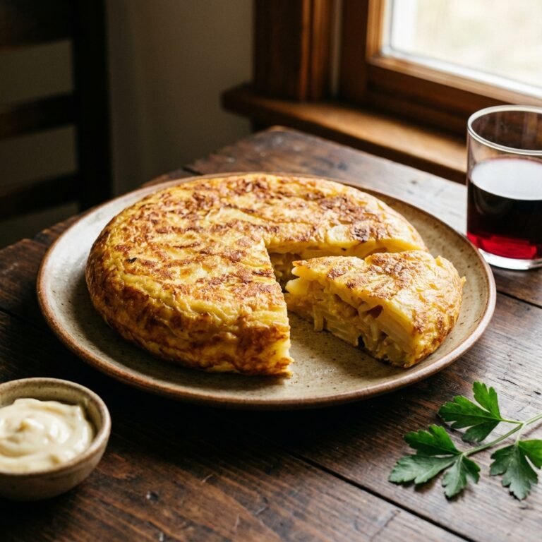 Authentic Tortilla Española: How to Make Spain's Famous Potato Omelet