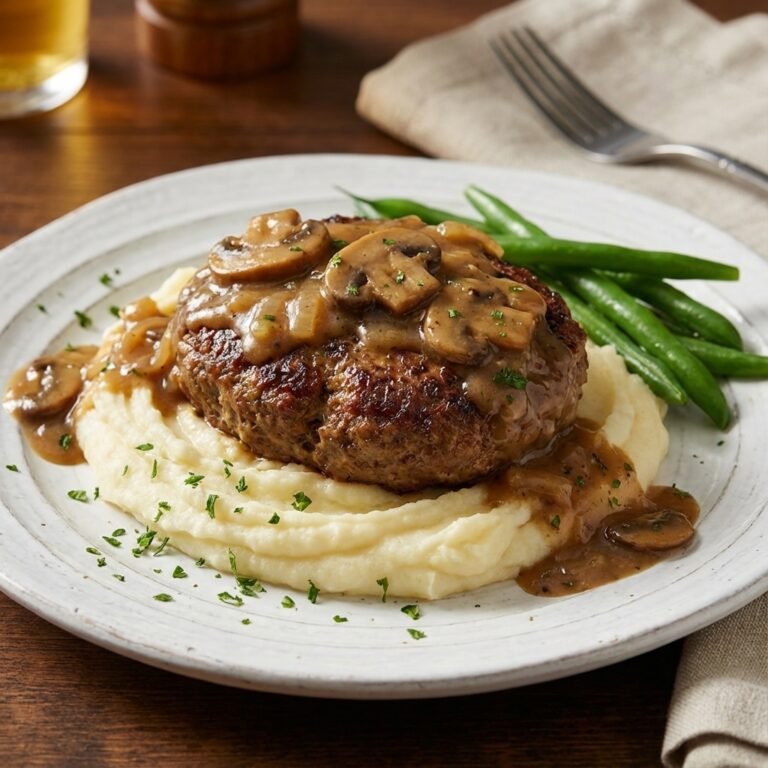 Better Than TV Dinners: Juicy Salisbury Steak with Rich Gravy