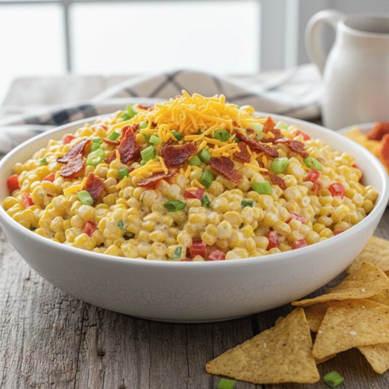 Creamy Crack Corn Salad (Addictive Potluck Side)