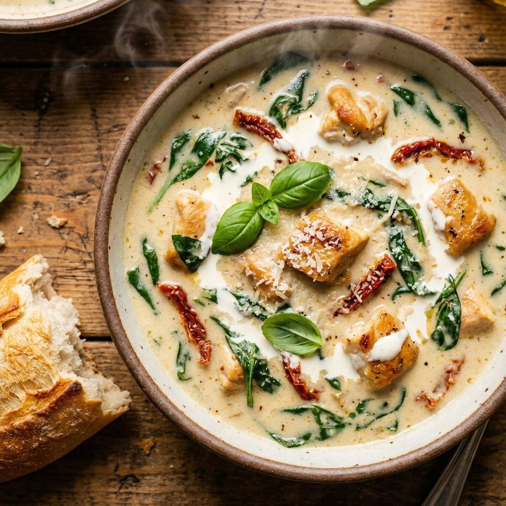 Creamy Marry Me Chicken Soup (Cozy & Budget Friendly)