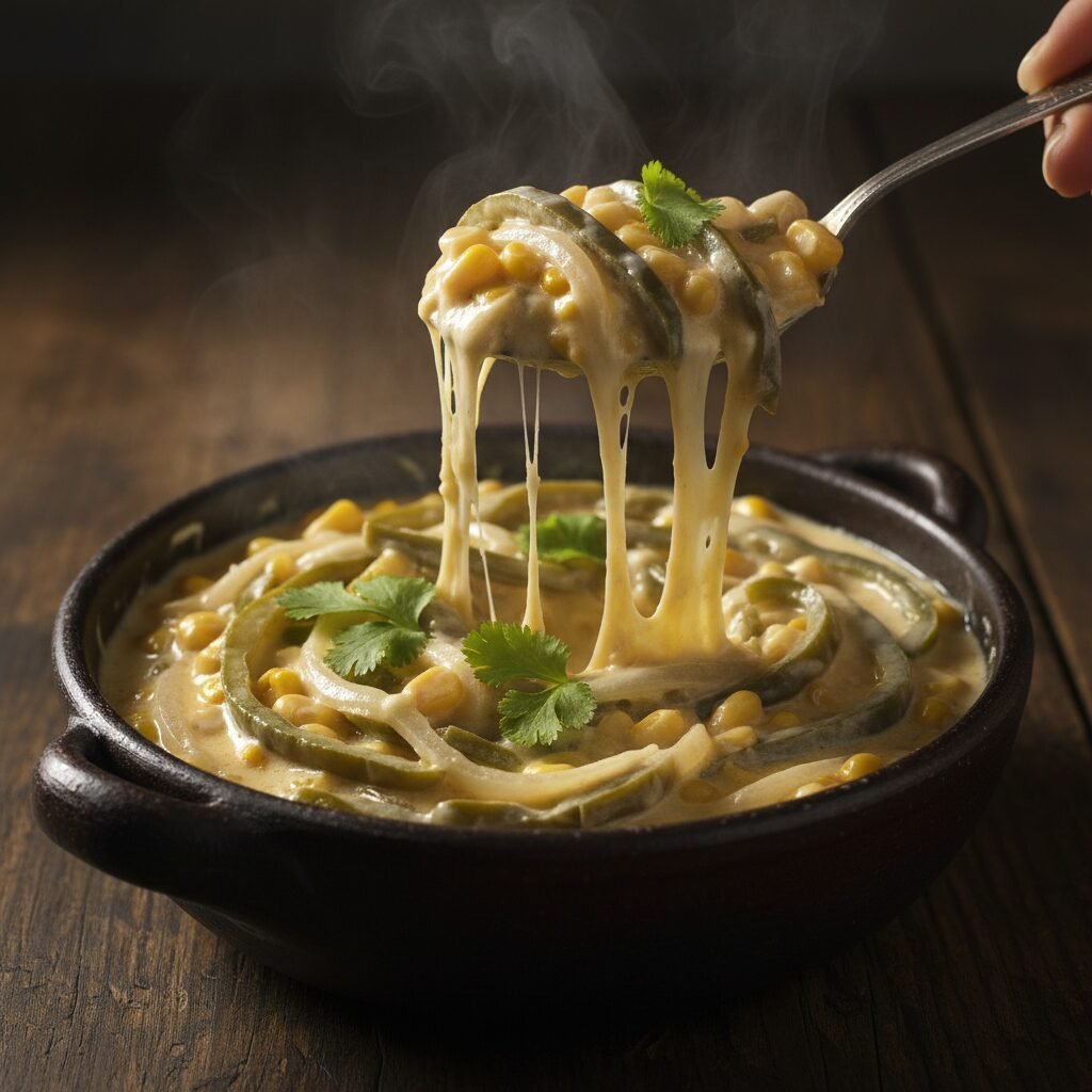 Creamy Rajas Con Crema: The Cheesy Poblano Dish You'll Crave Daily