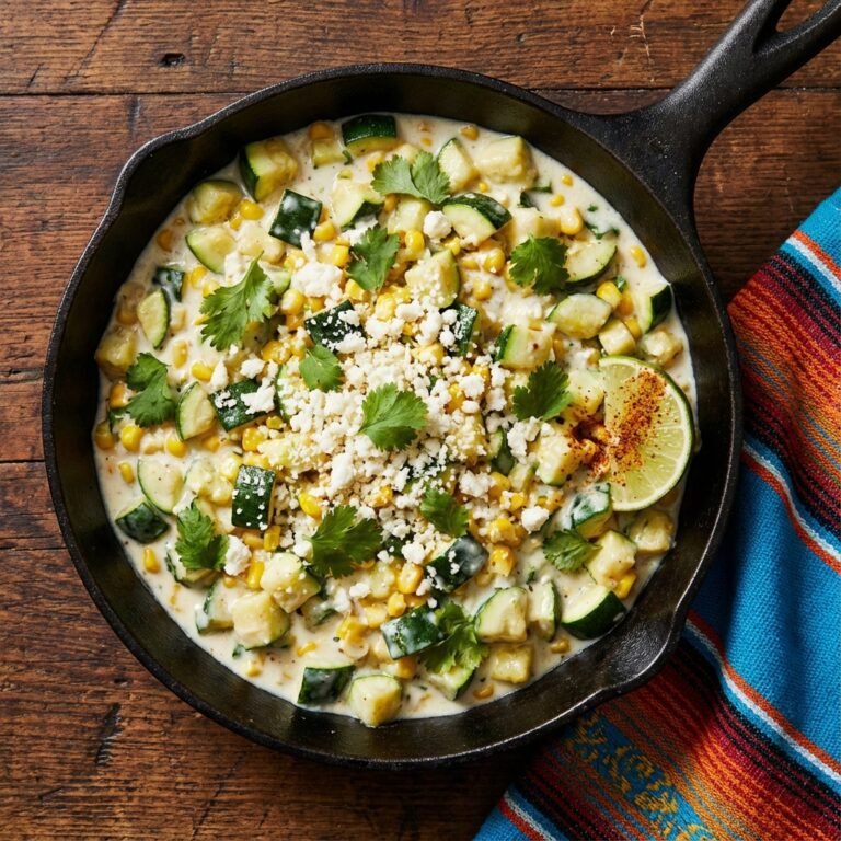 Creamy Zucchini and Corn: The Mexican Skillet Dinner Ready in 20 Minutes