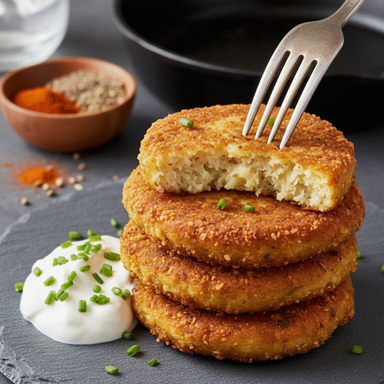 Crispy Spiced Potato Patties: Better Than Hashbrowns
