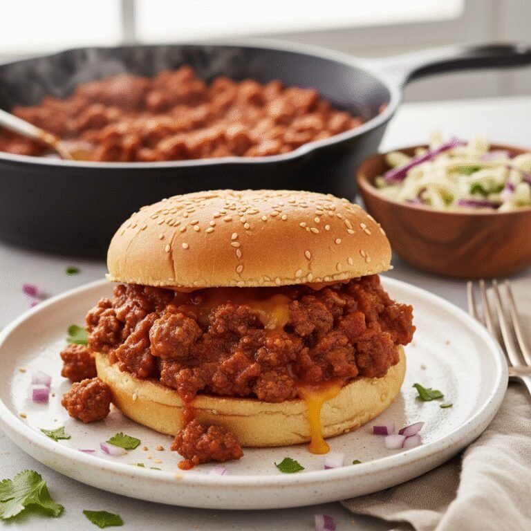 Ditch the Can: Make The Best Sloppy Joes of Your Life for $5