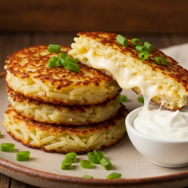 Don't Toss Leftover Mash! Make These Crispy Cheese Pancakes