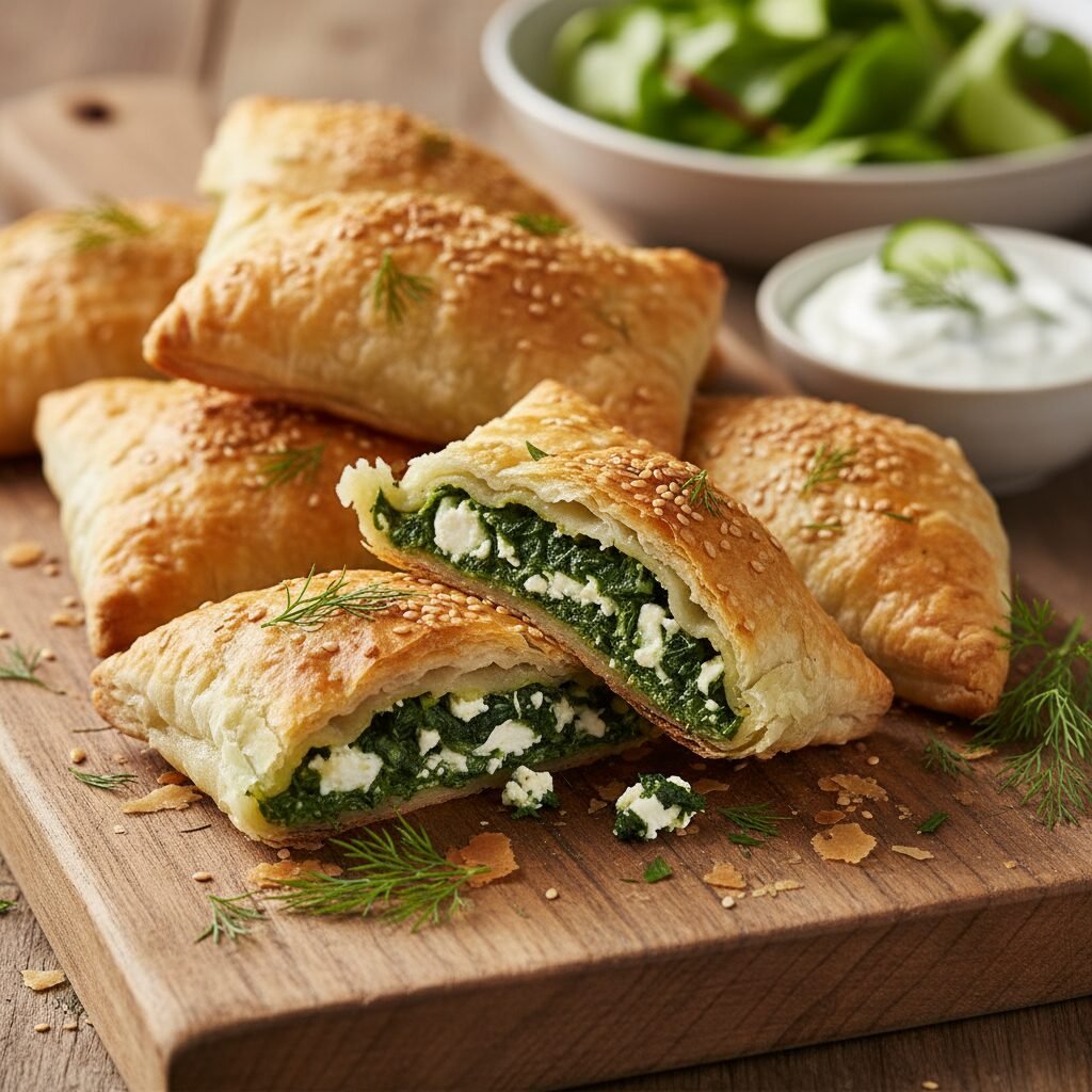 Fancy But Cheap: How To Make Bakery-Style Spinach Pies at Home