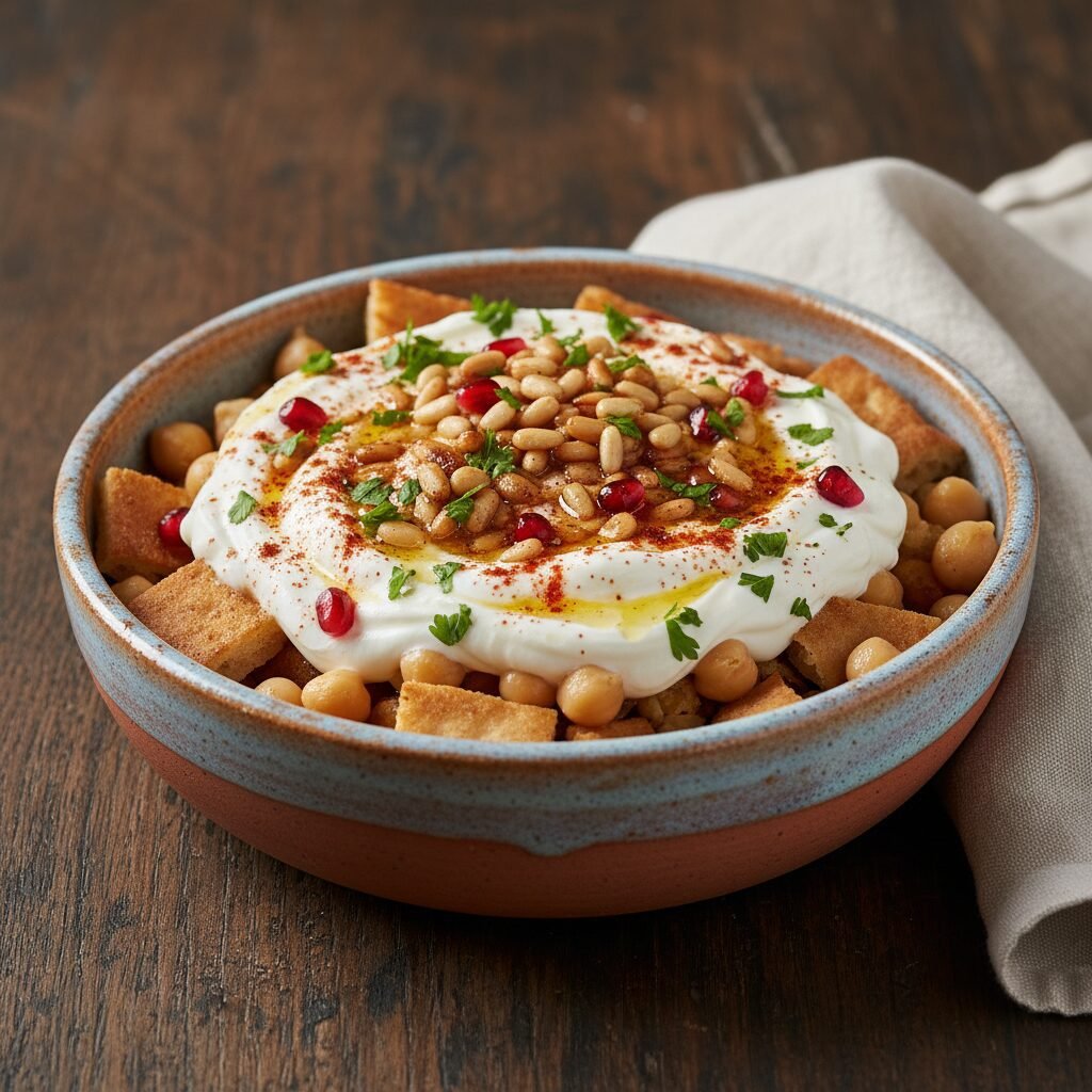 Fatteh: The Layered Chickpea And Yogurt Dish That Uses Stale Pita