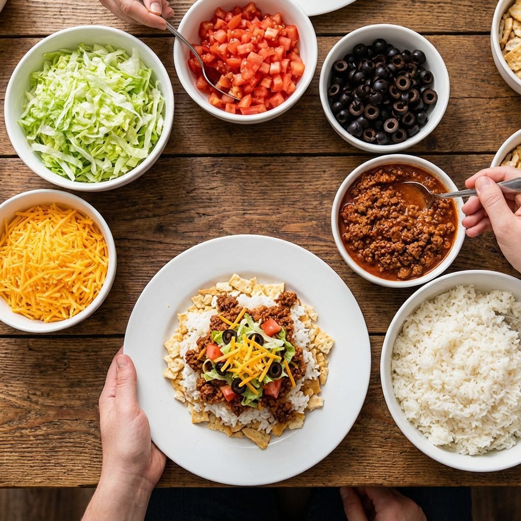 Feed a Crowd for Pennies with this Amish Haystack Dinner