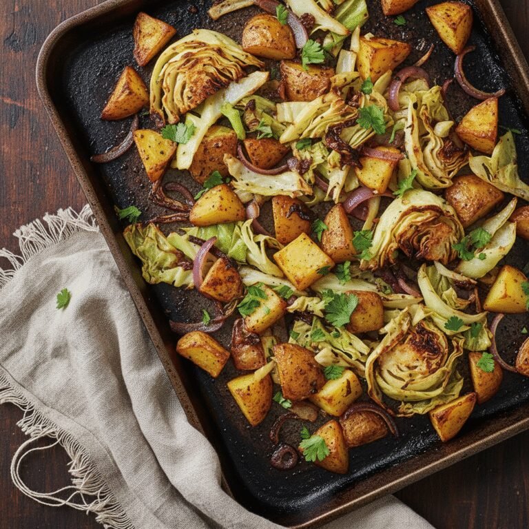 Flavor Bomb Cabbage and Potatoes: Healthy, Vegan, and Dirt Cheap