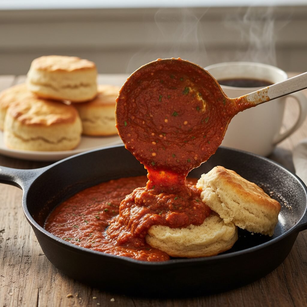 Forget Sausage: Old Fashioned Tomato Gravy Is The Breakfast King