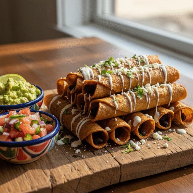 Forget Tacos: Crispy Black Bean Flautas Are The New Budget King