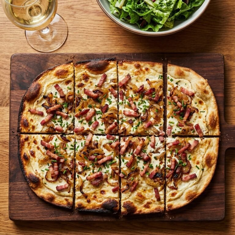 German Bacon Pizza: 3 Ingredients, Zero Tomato Sauce Needed