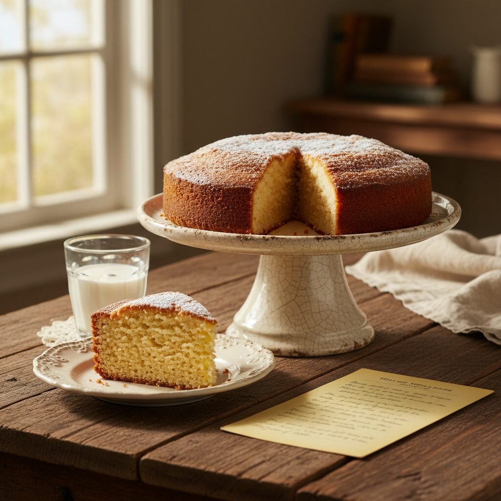 Grandma's Hot Milk Cake: The Simplest Cake You'll Ever Bake