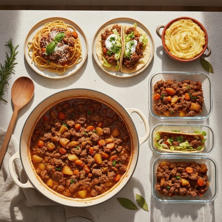 Grandma's Secret to Stretching 1lb of Meat for Days