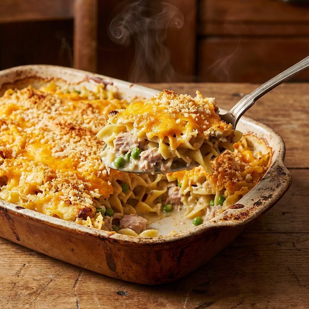 Grandma's Secret Tuna Casserole That Feeds a Crowd for Under $10