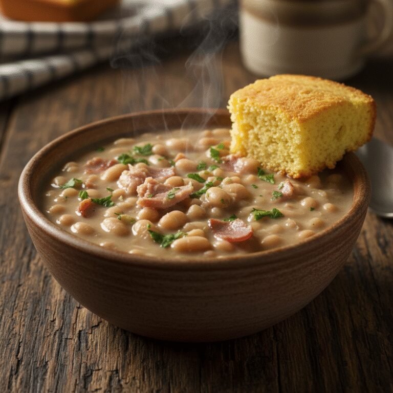How To Stretch a Ham Bone into a Week of Creamy Navy Bean Soup