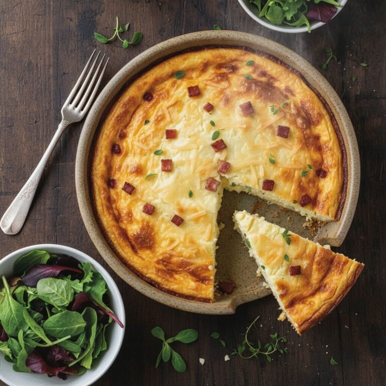 Impossible Crustless Quiche: The Fluffiest Egg Pie You'll Ever Eat