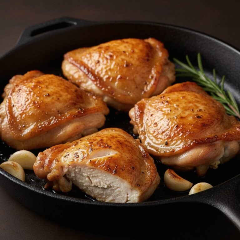 Juicy, Crispy Chicken Thighs: The Dirt Cheap Protein Hack You Need