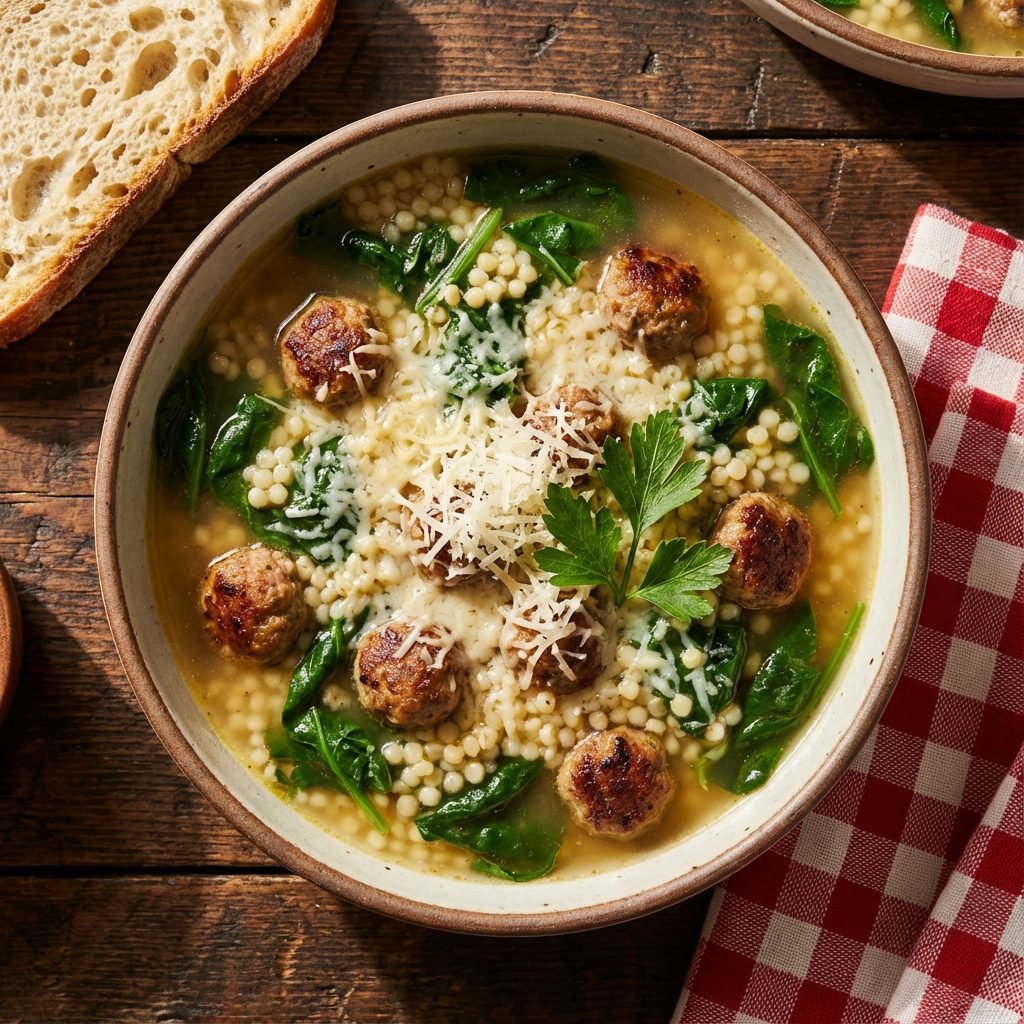 Lazy Italian Wedding Soup: The Frozen Meatball Hack You Need