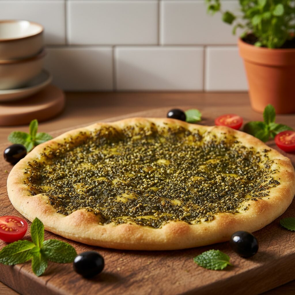 Manakish: The 3-Ingredient Lebanese Breakfast Pizza You're Missing Out On