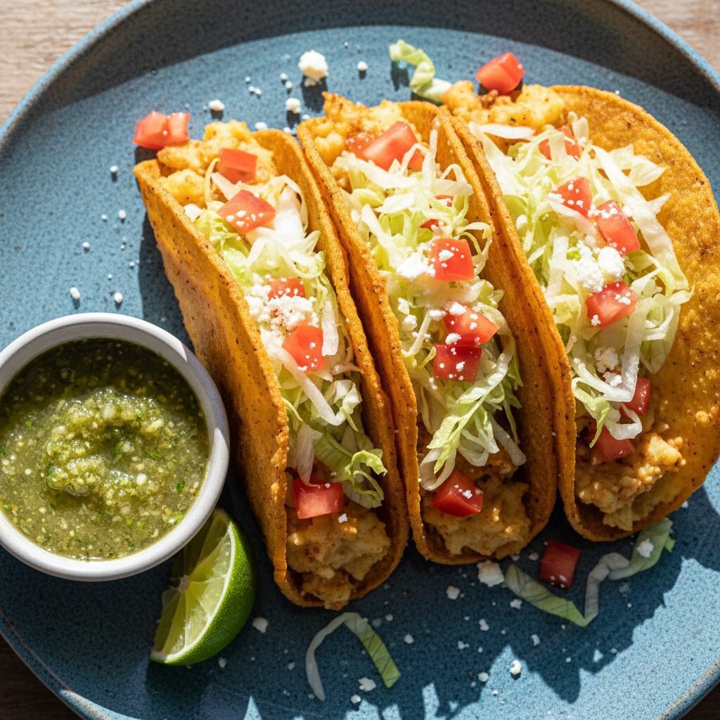 Meatless Monday: The Crispiest Potato Tacos You've Ever Eaten