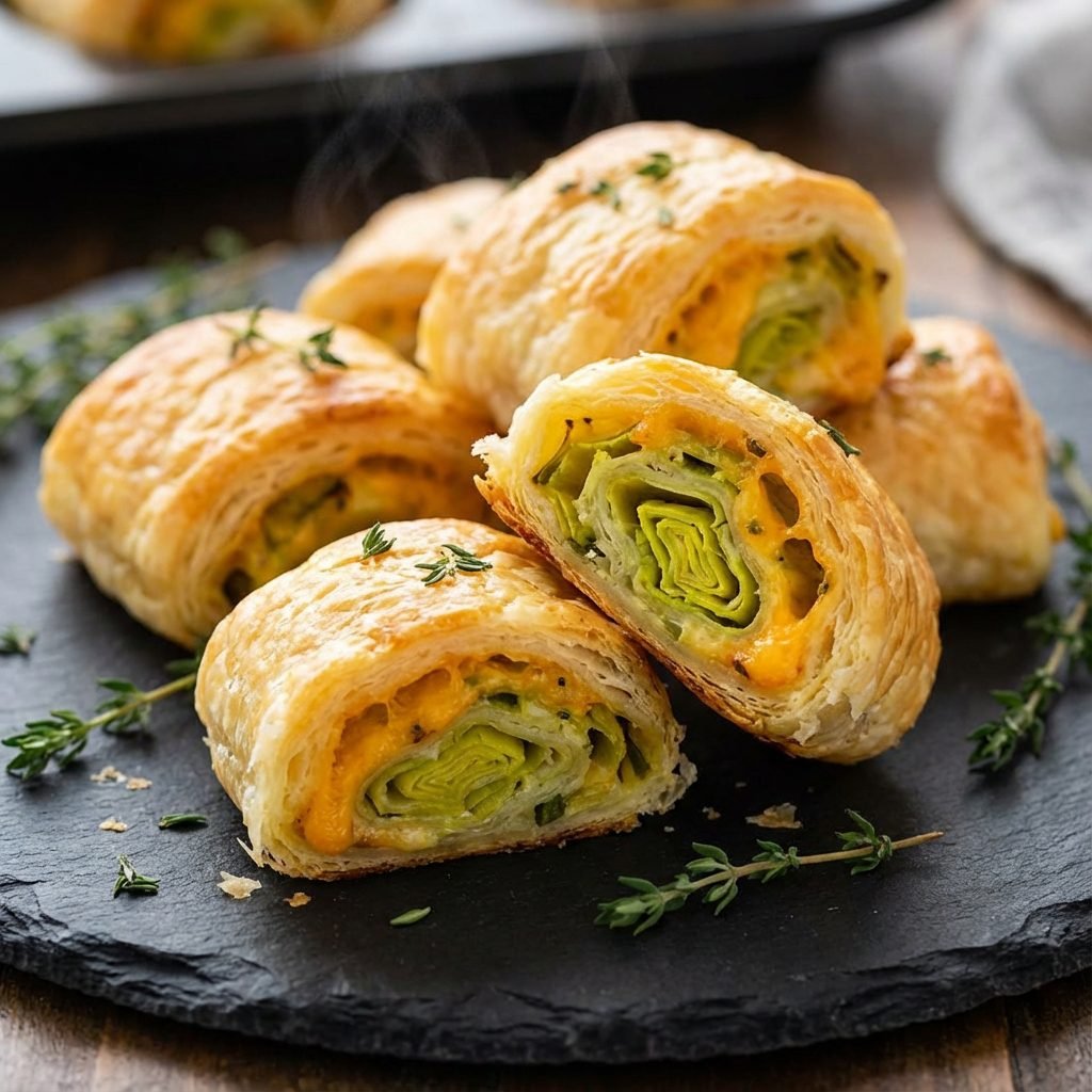 Meatless Sausages? These Cheesy Leek Rolls Are Better Than Pork