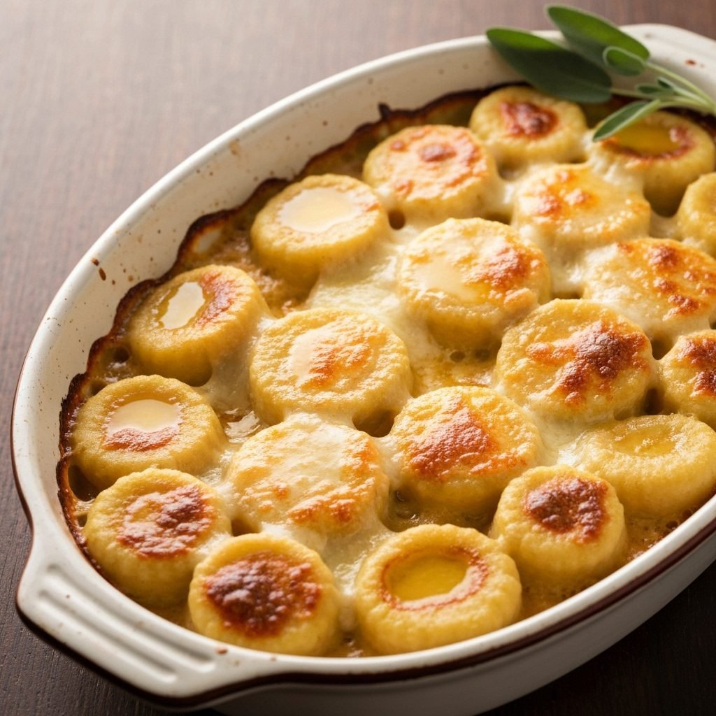 Melt-In-Your-Mouth Roman Semolina Gnocchi (No Potatoes Needed)