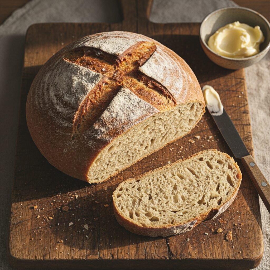 No Yeast? No Problem. The 4-Ingredient Bread Ready in an Hour