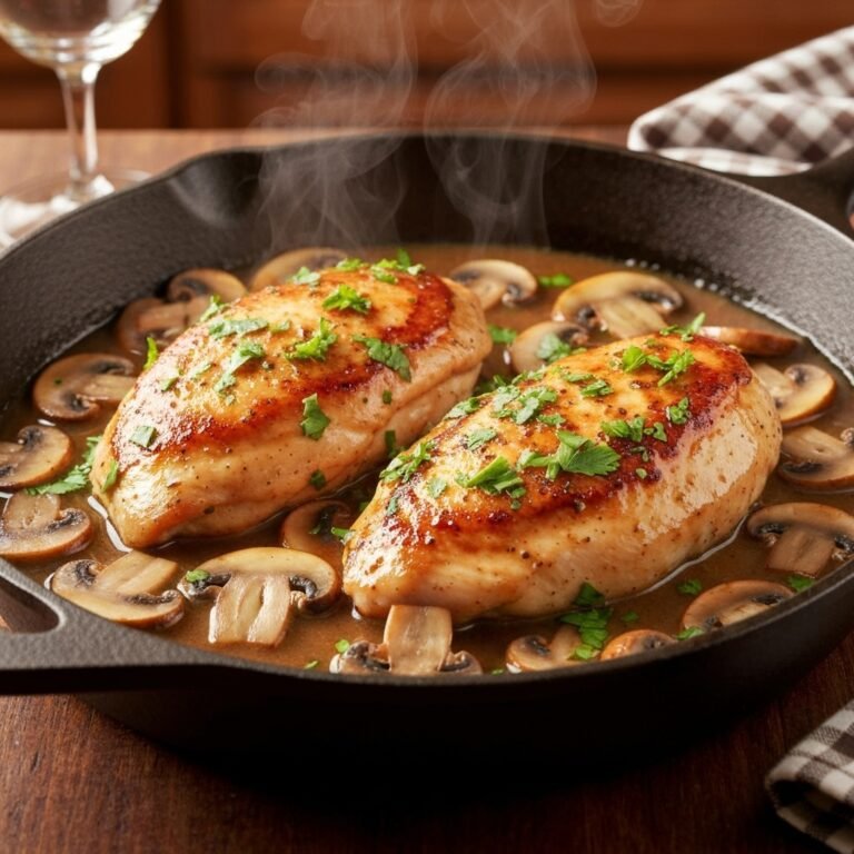 One Pan Chicken Marsala: Rich Mushroom Sauce In 20 Minutes